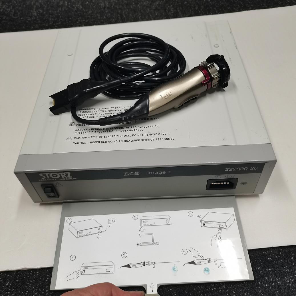Used Karl Storz Endoscope Image1 A3 Camera with 22200020 SCB Image 1 Hub 1 set